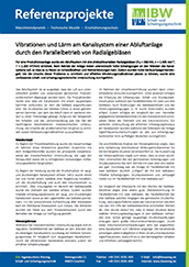 Vibrationen und Lärm am Kanalsystem einer Abluftanlage durch den Parallelbetrieb von Radialgebläsen