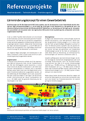 Lärmminderungskonzept für einen Gewerbebetrieb